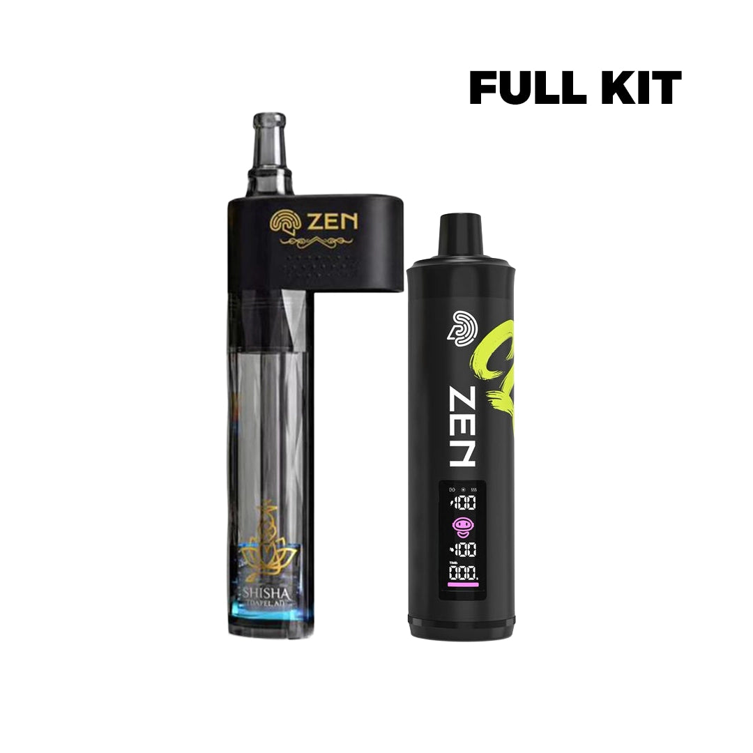 Zen Cloud Mini Shisha kit device close-up