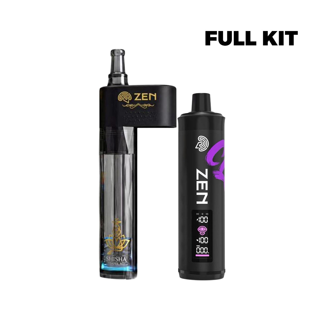 Zen Cloud Mini Shisha full kit packaging